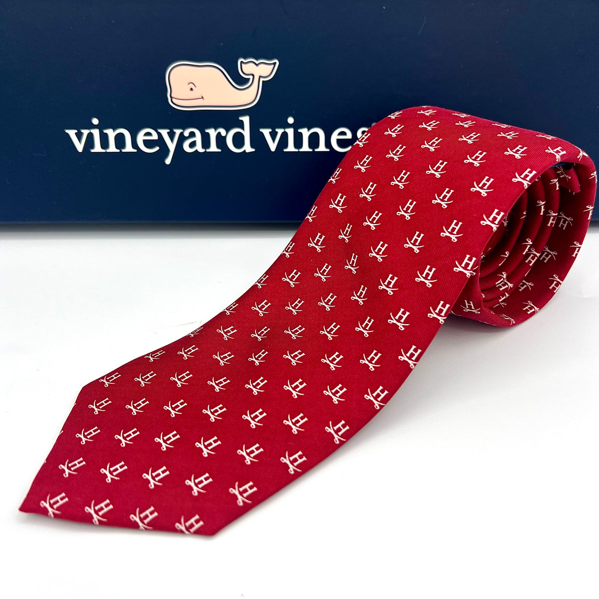 Vineyard Vines Red Tie – The Heights Haberdashery