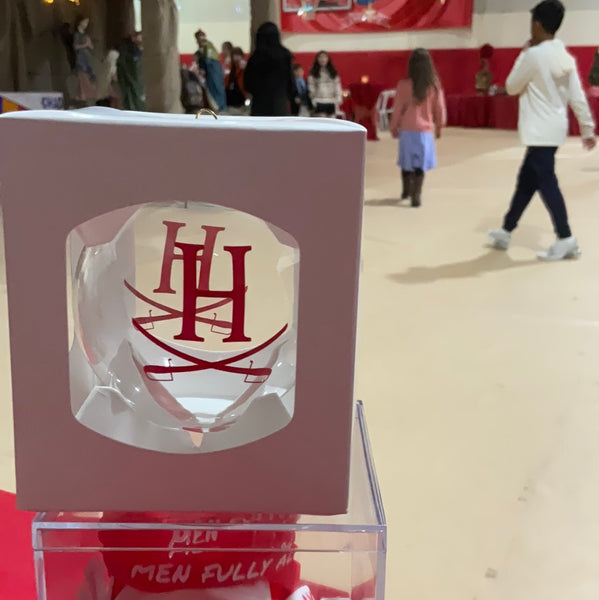 Heights Christmas Ornament Clear