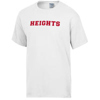 Comfort Wash Collegiate Heights White Tee - Adult SS