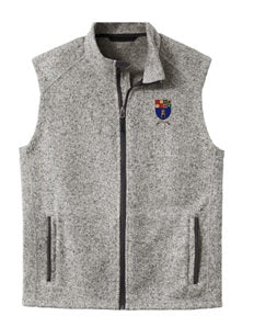 ES Crest Vest Heather Gray - Adult