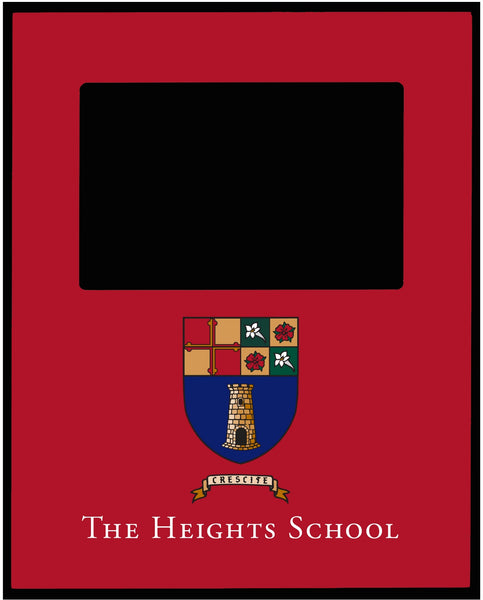 Cavalier Crest Hand-Painted Frame