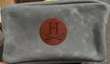 Heights Waxed Canvas Dopp Kit