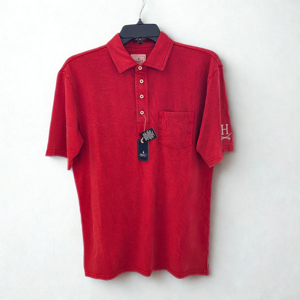 Johnnie-O Original Polo in Coastal Wash Red – H Sabre Edition (Adult)