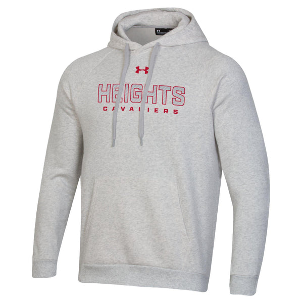 UA Open Font Heights Gray Hoodie - Adult