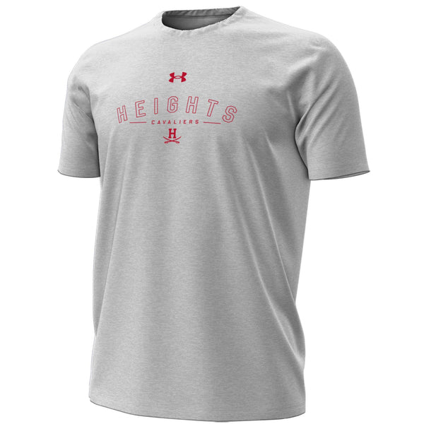 Under Armour Gray Heights T-Shirt – Youth Short Sleeve