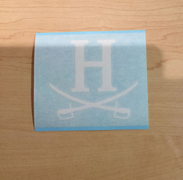 Decal - H and Crossed Swords