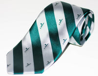 White Lilly Silk Tie
